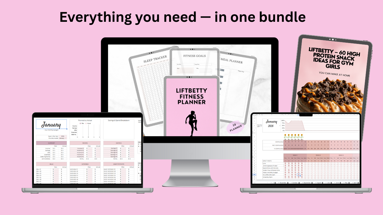 LiftBetty Complete Fitness Transformation Bundle